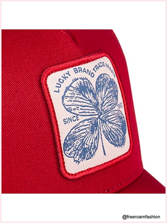 Trucker Hat Snapback Adjustable Mesh Back Cotton Twill Baseball Cap main image 5